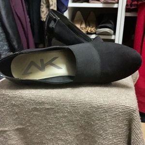 Anne Klein sport wedges black